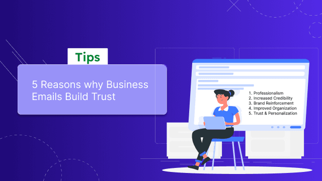 Why Business Emails Build Trust and How to Set One Up with Stablecluster Why Business Emails Build Trust and How to Set One Up with Stablecluster
